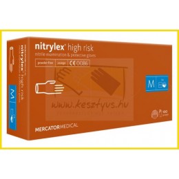 NITRYLEX High Risk PRÉMIUM Nitril kesztyű 
